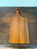 Acacia Wood Cutting Board With Offset Handle - Will Get Makeover