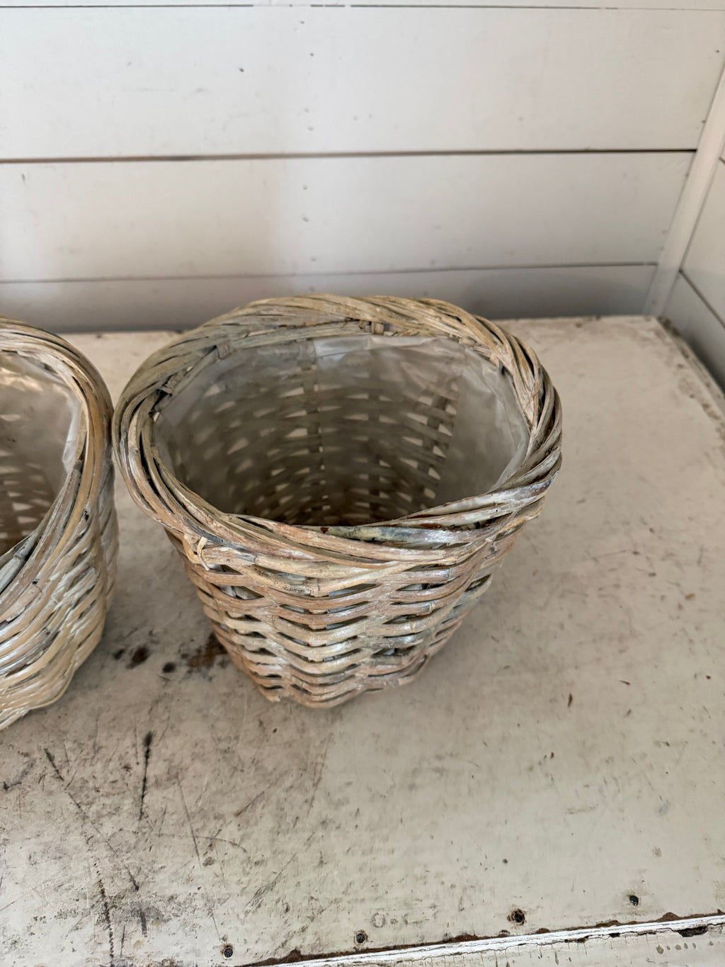 Woven basket planter sold individually