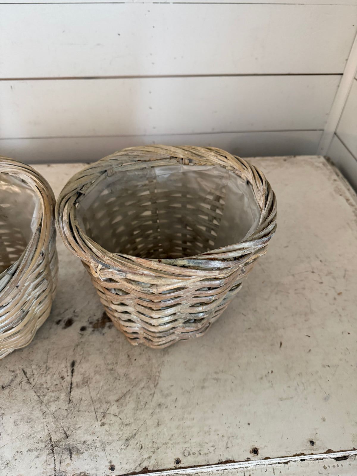 Woven basket planter sold individually