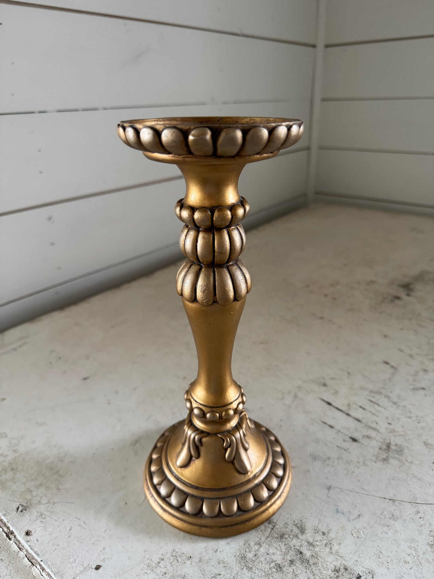 Gold Ornate Candlestick