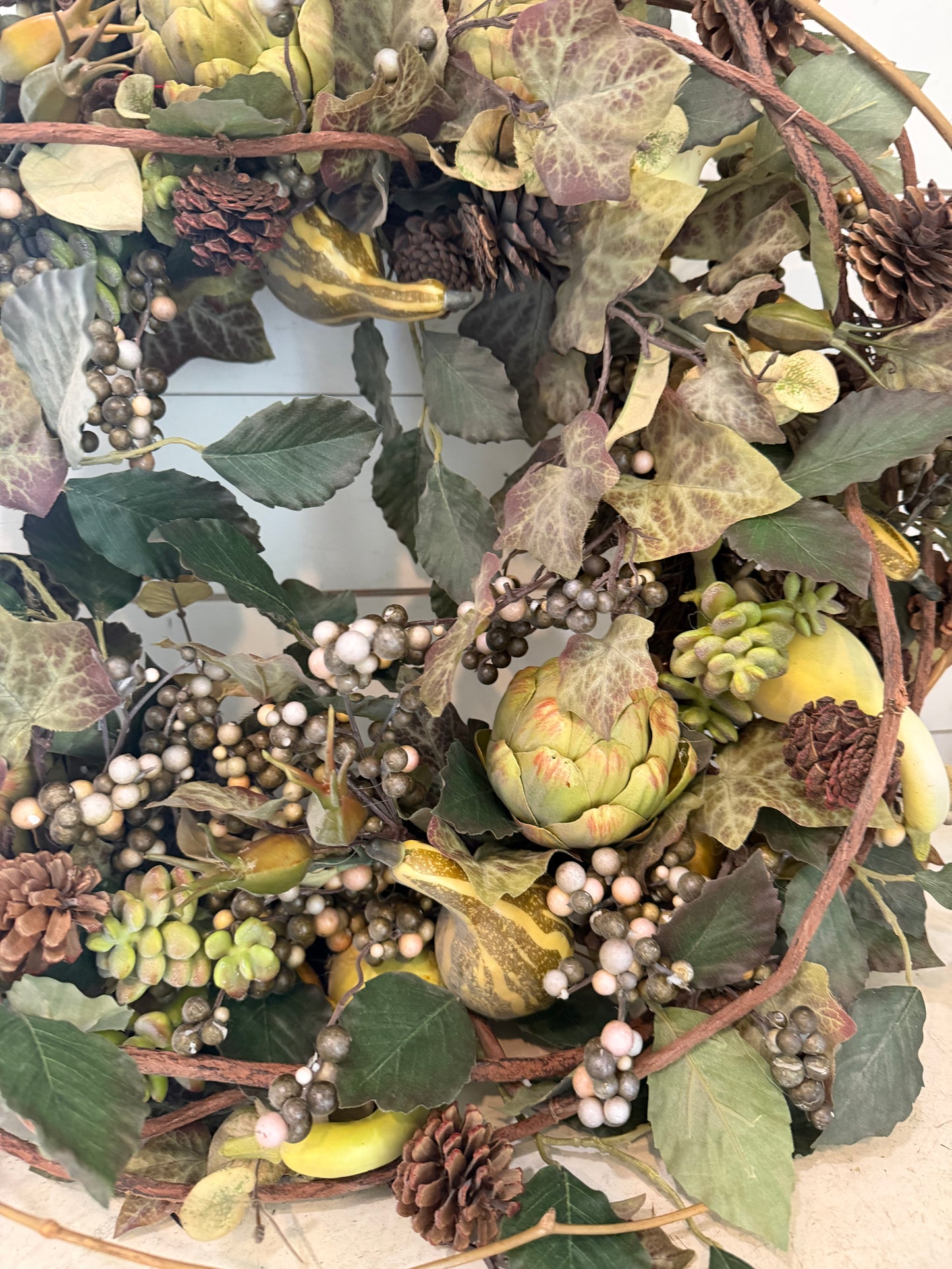 Large Hatvest wreath