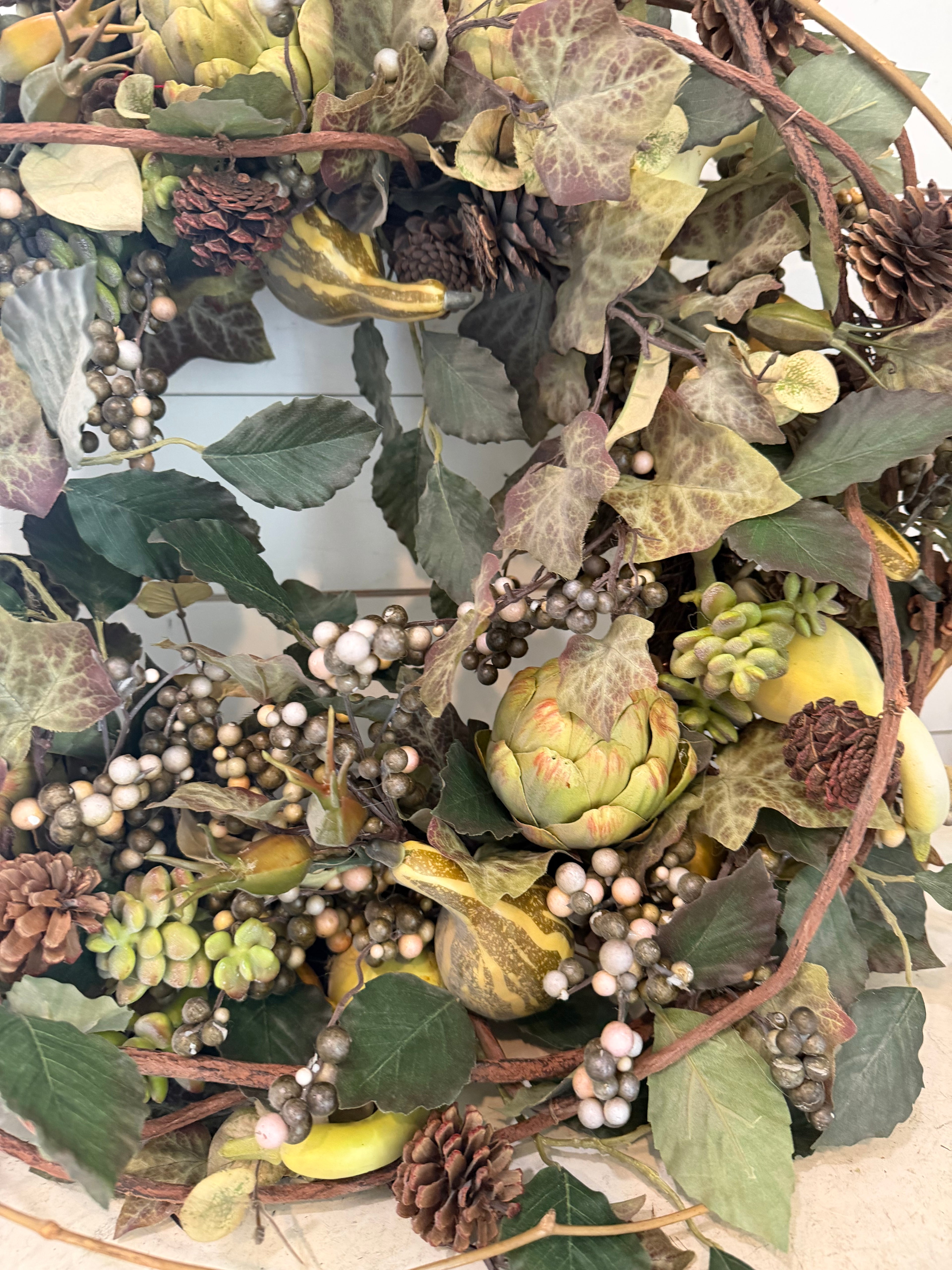 Large Hatvest wreath