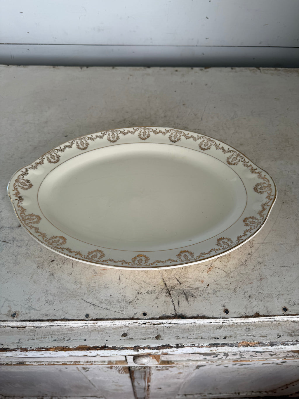 Taylor, Smith and Taylor Co. USA Platter with Handles
