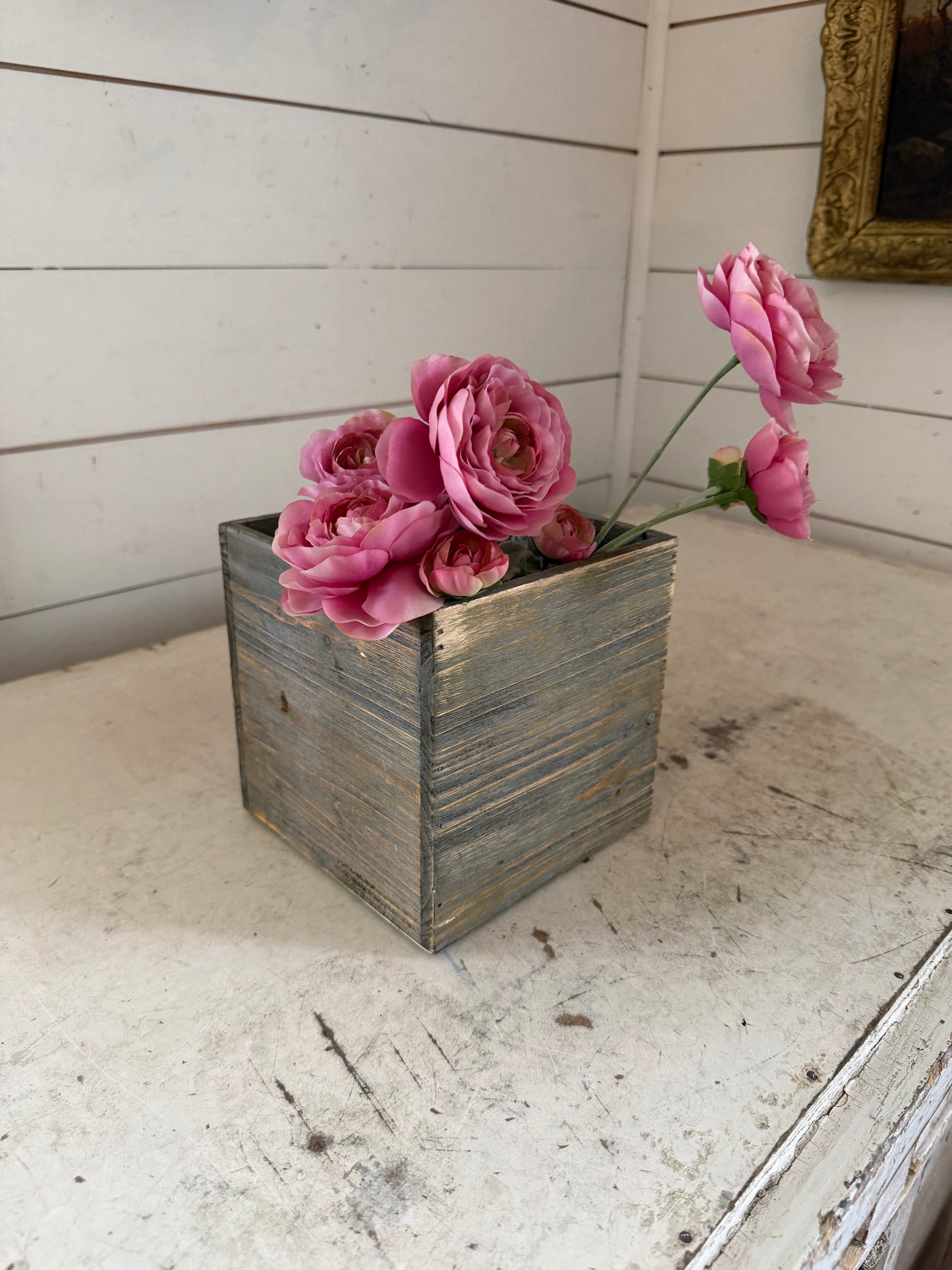 Box will get makeover greenery not included