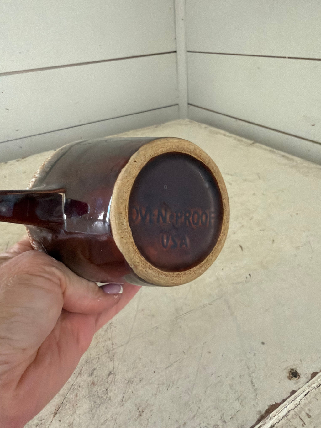 Brown Pottery Studio Mug