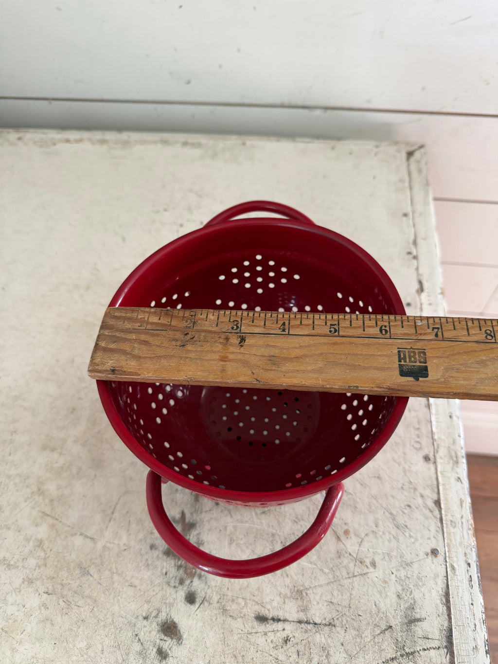 6-1/2” Red Colander