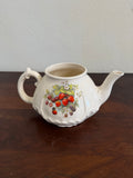Vintage Strawberry Tea Pot without Lid