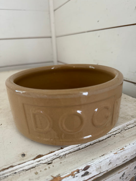 Mason Cash Dog Bowl Crock