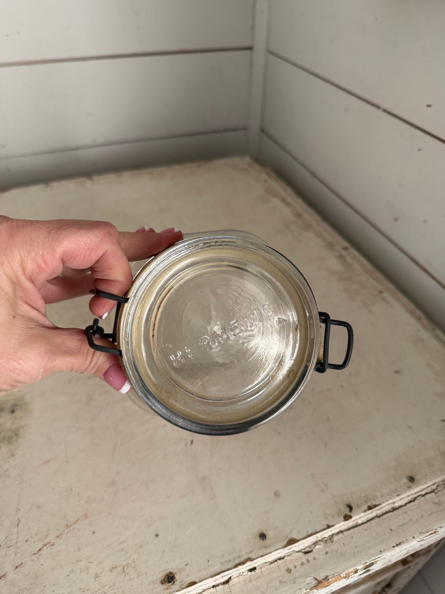 Hermetic Made in England Jar