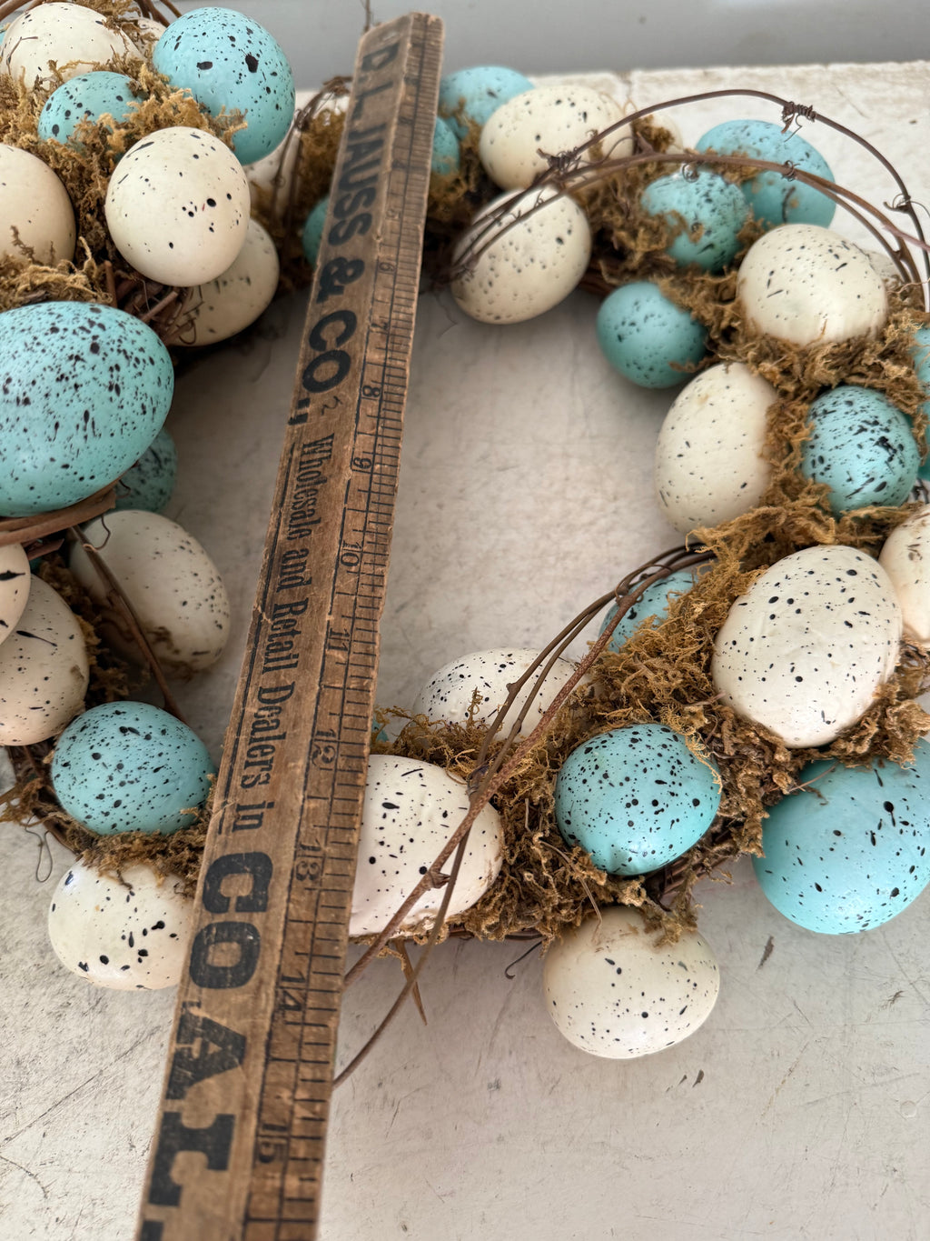 Decorative egg wreath sold individually
