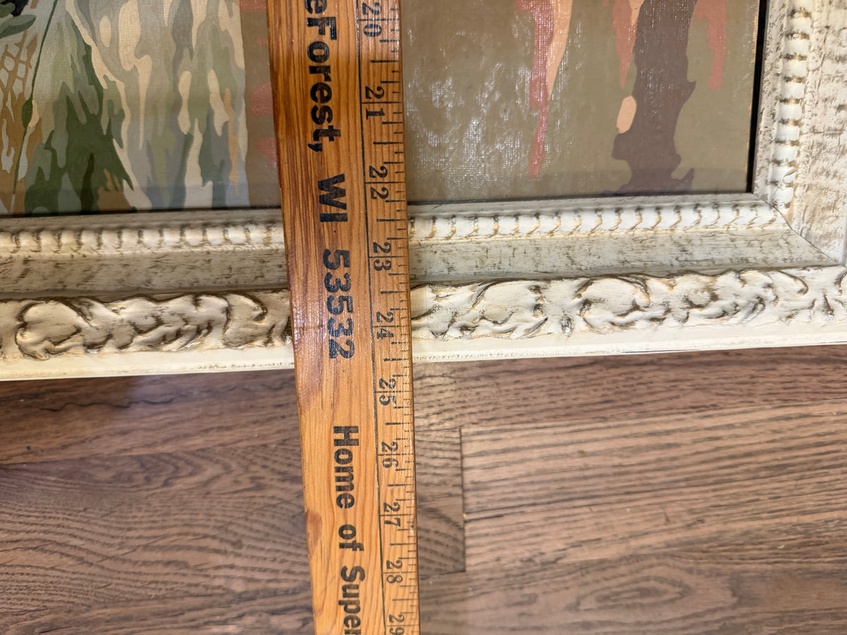 Large vintage fishermen paint by number