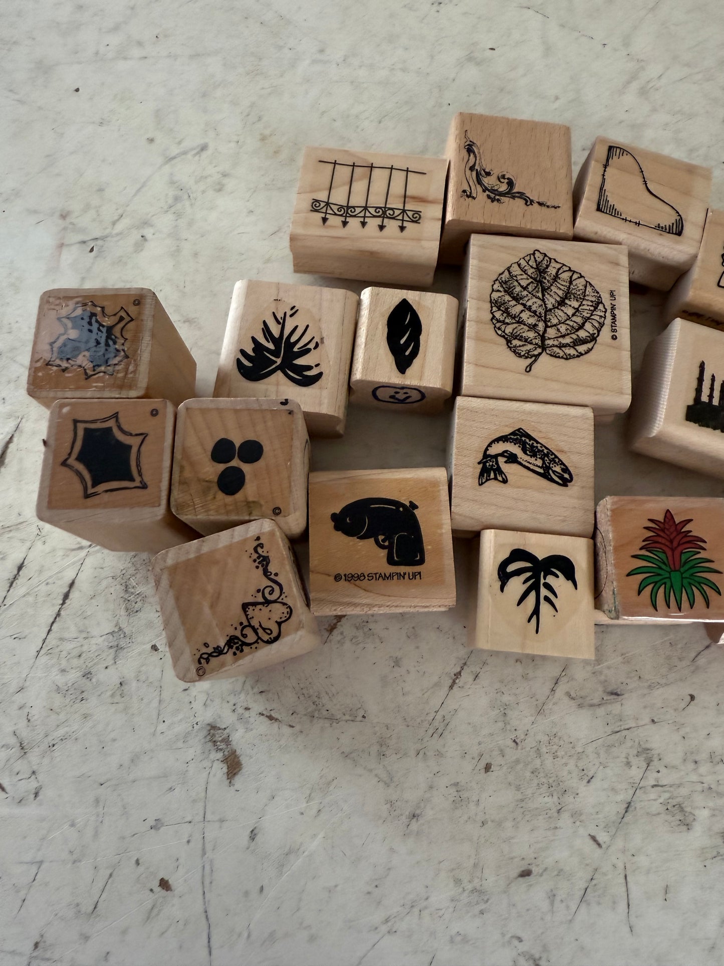 Set of decor stamps