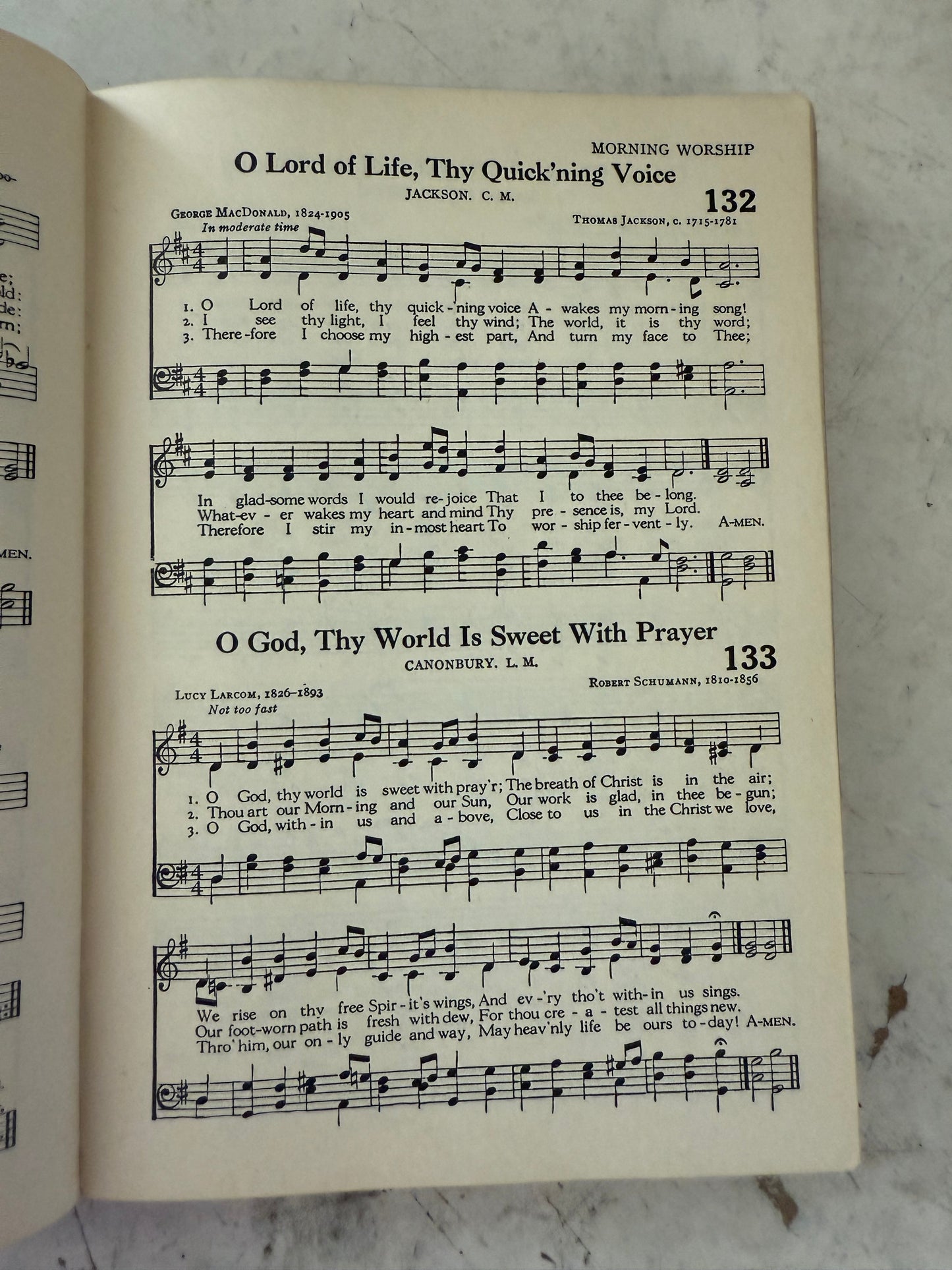 Christian worship a hymnal