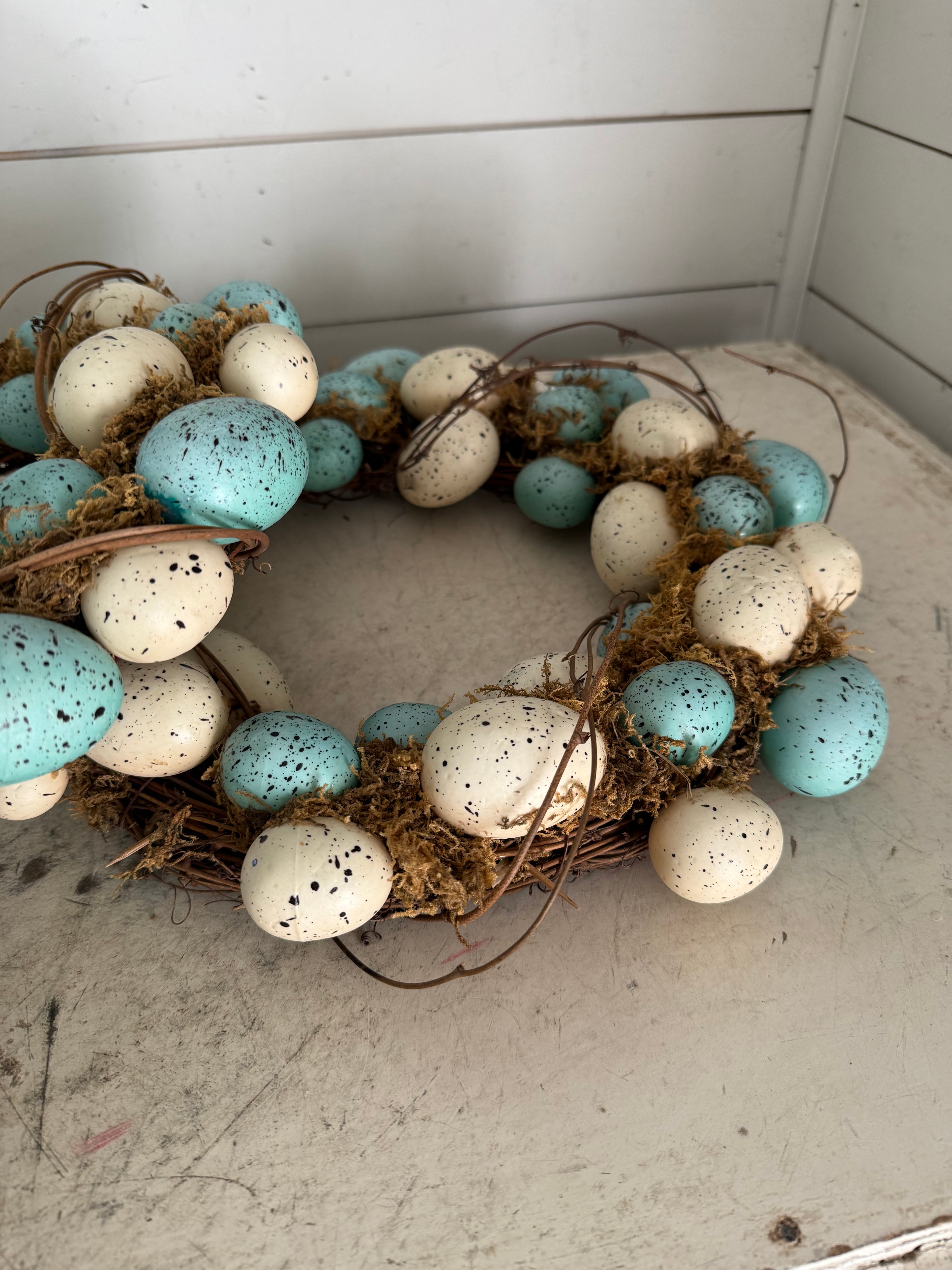 Decorative egg wreath sold individually