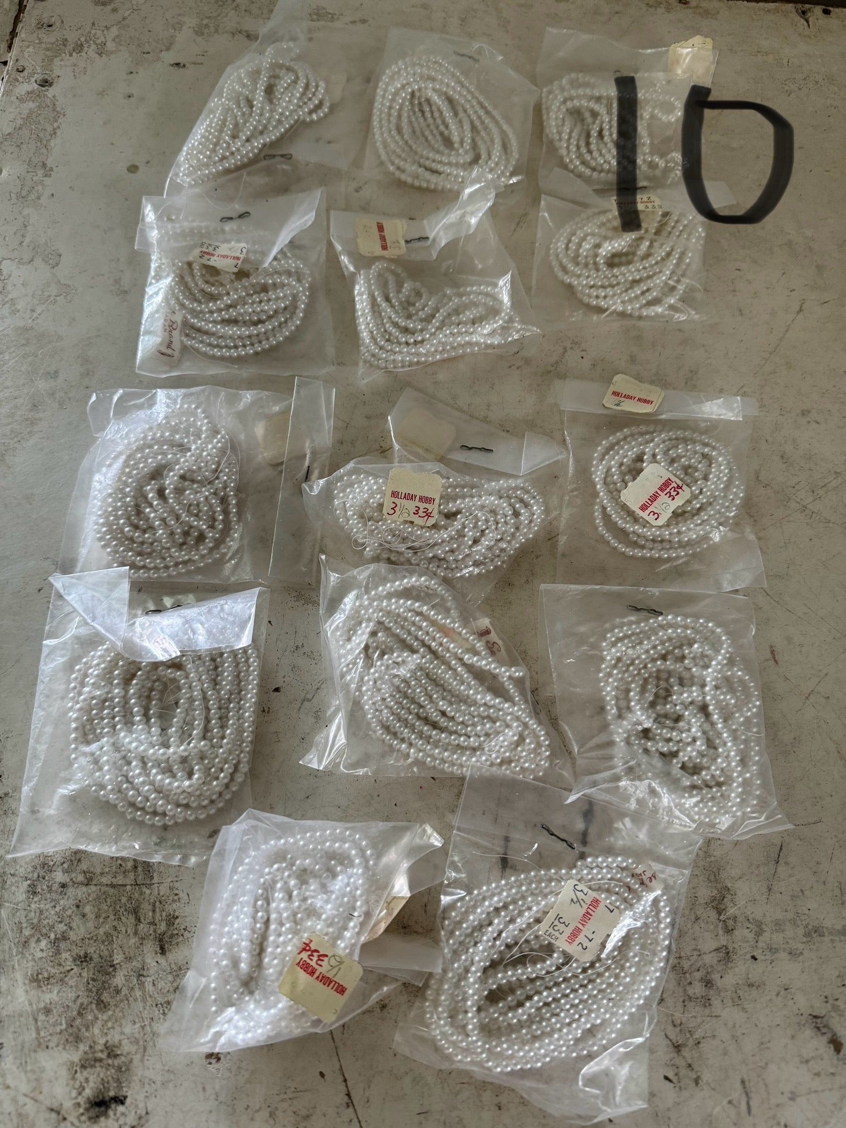 Collection of Vintage Beads and Pearls - bags sold individually