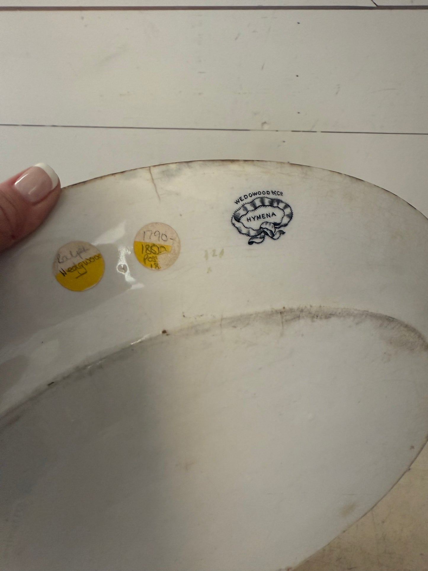 1800’s ANTIQUE WEDGWOOD & Co. SERVING PLATTER TRAY