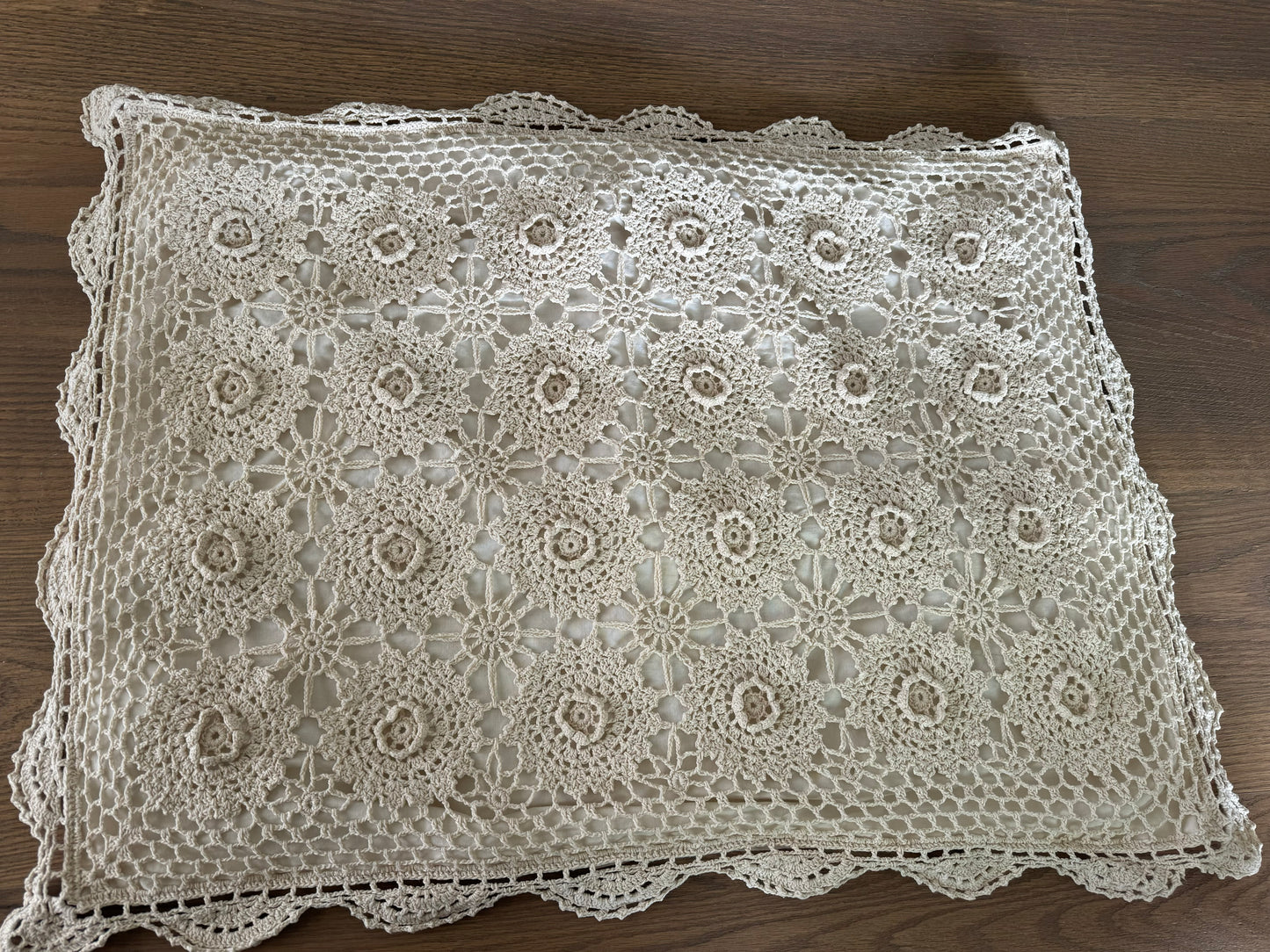 Standard Crochet Pillow Sham