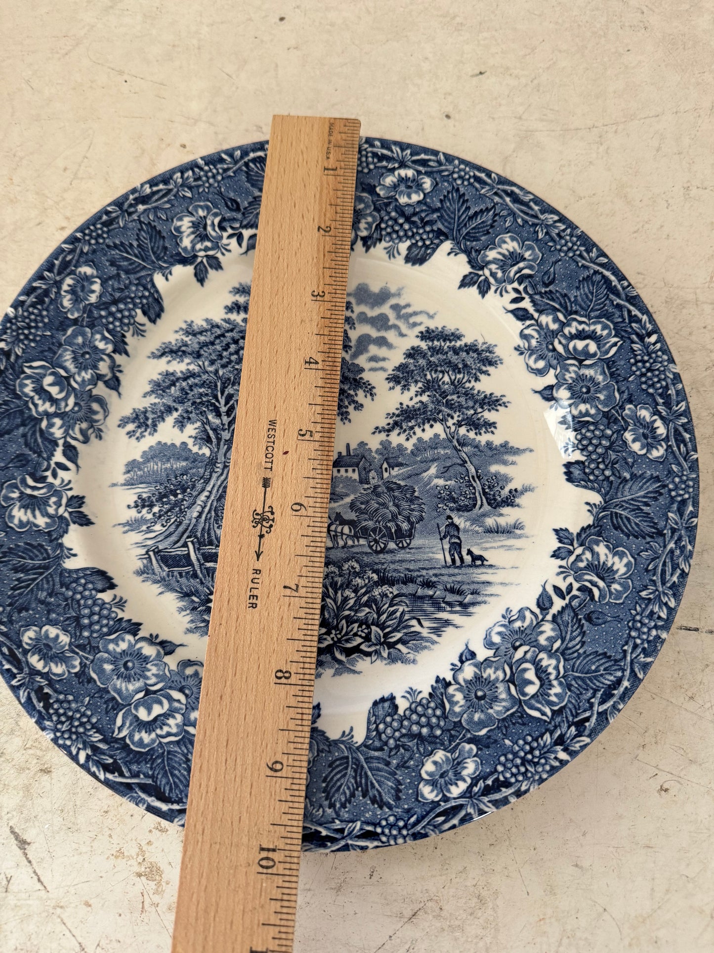 Vintage English Ironstone Plate