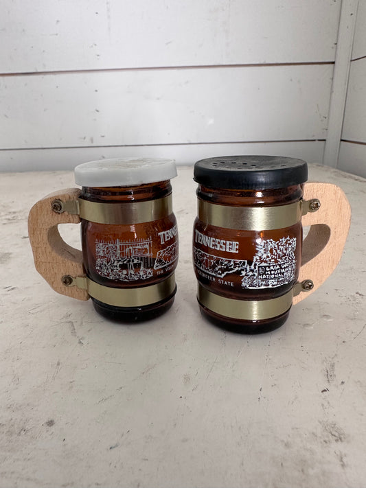 Tennessee Glas Mug Salt and Pepper Shaker