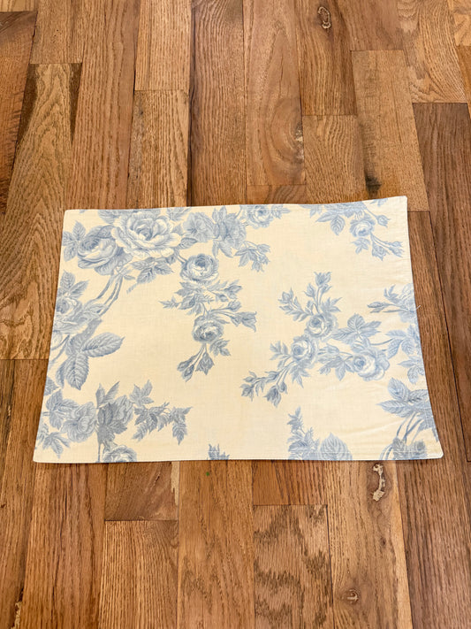Ralph Lauren blue floral placemat sold individually