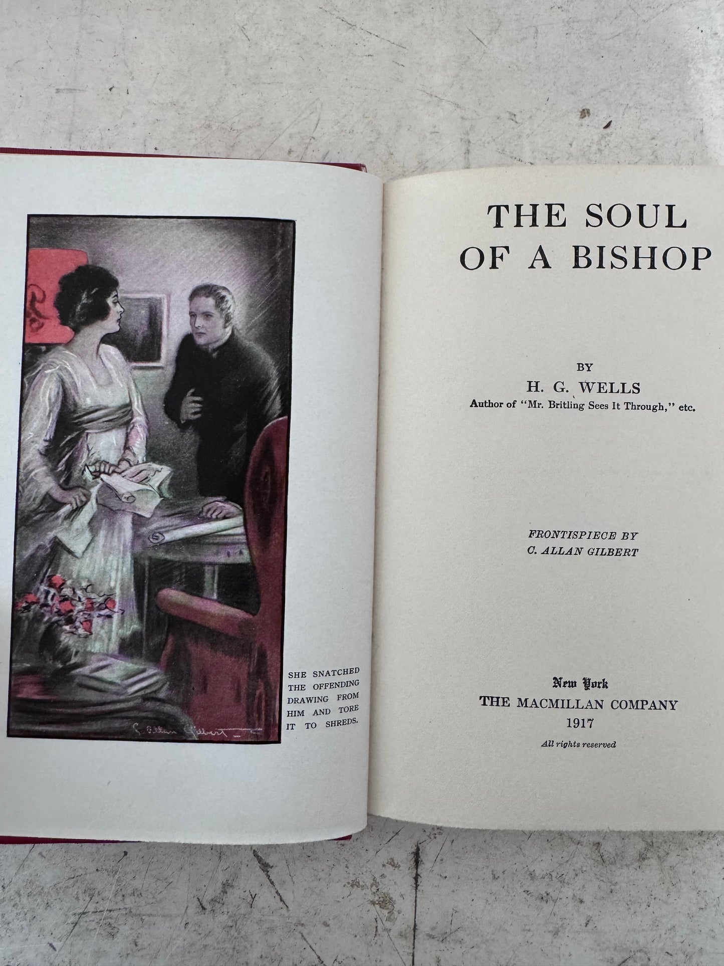 The soul of a bishop by H G Wells