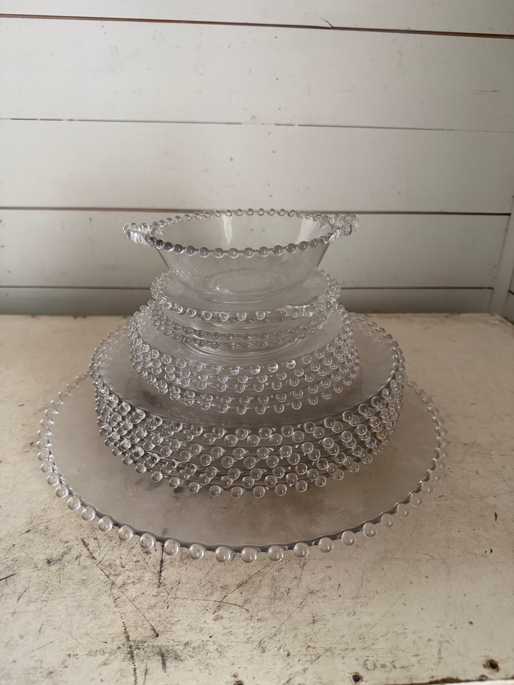 Candlewick dishes sold individually