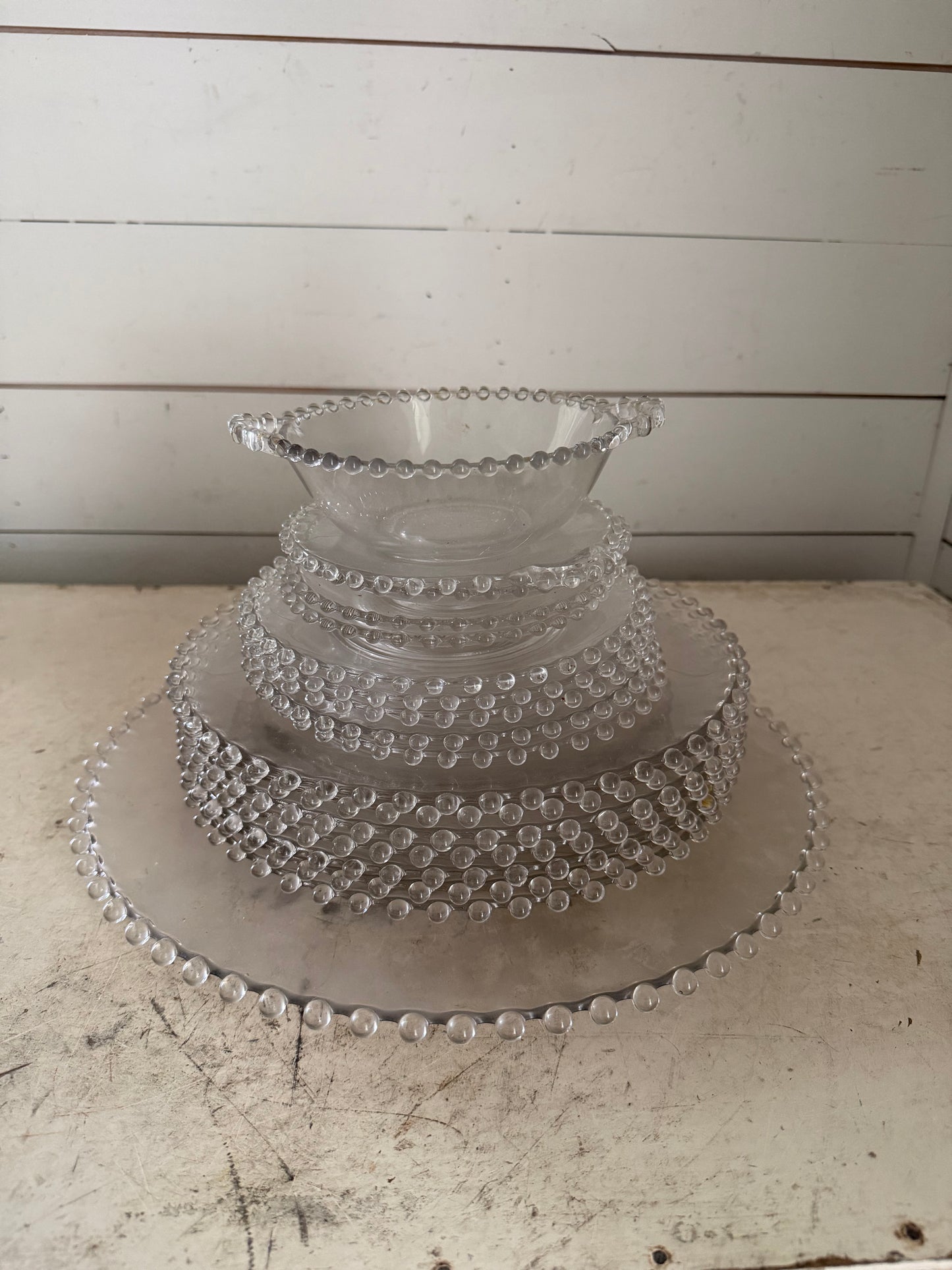 Candlewick dishes sold individually