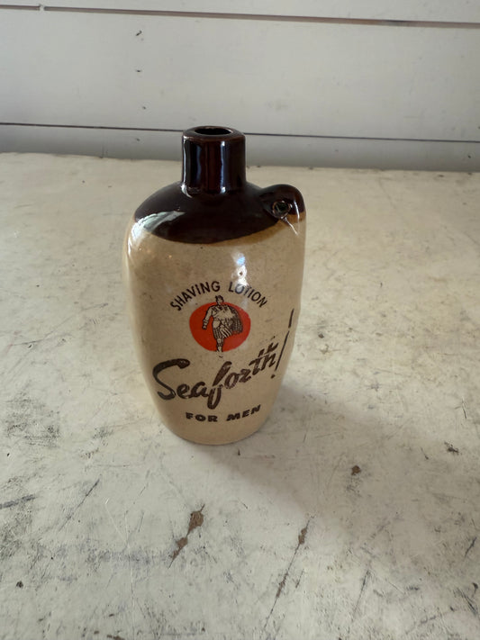 Seaforth Shaving lotion for men empty crock