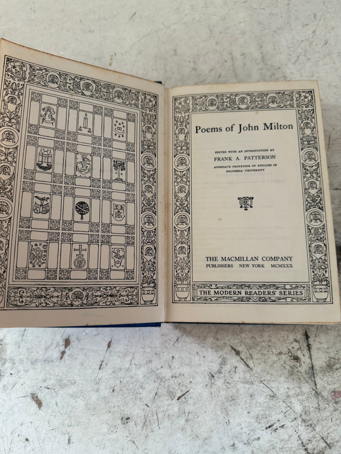 Poems of John Milton