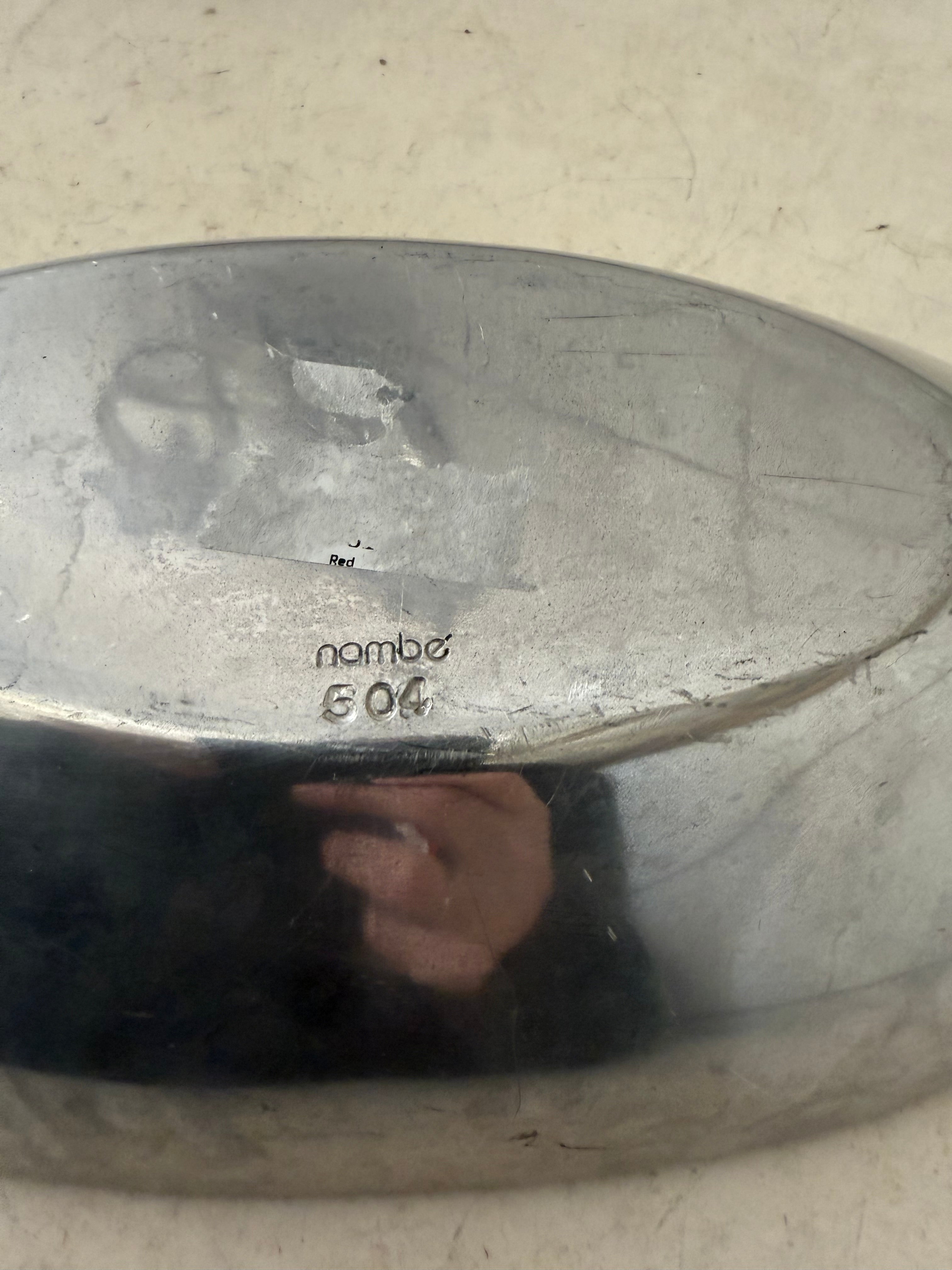 Nambe Metal Alloy Oval Bowl Tray Vintage #504 13" x 6 1/2”