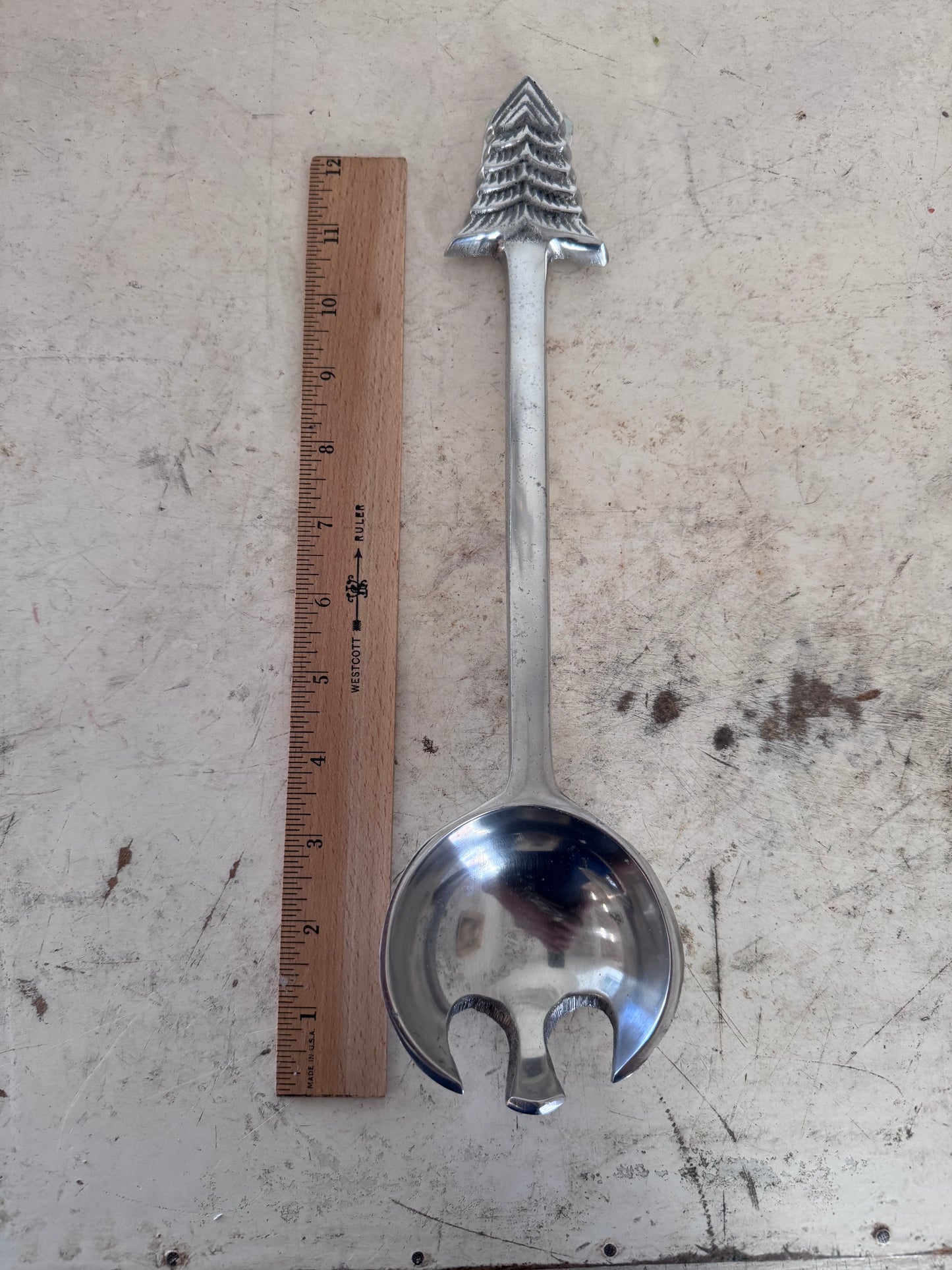 Aluminum Christmas Tree Spoon