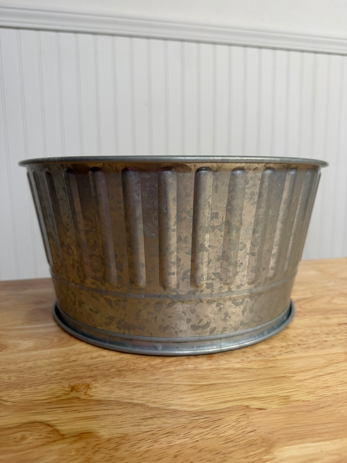 Galvanized Planter - Will get makeover sold individually