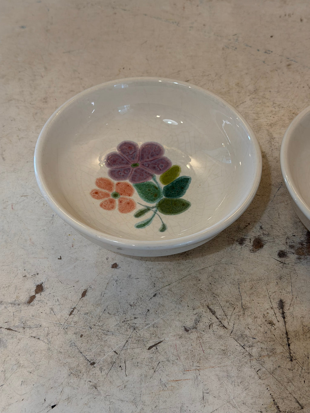 1970s Franciscan Floral Cereal Bowl - Sold Individually