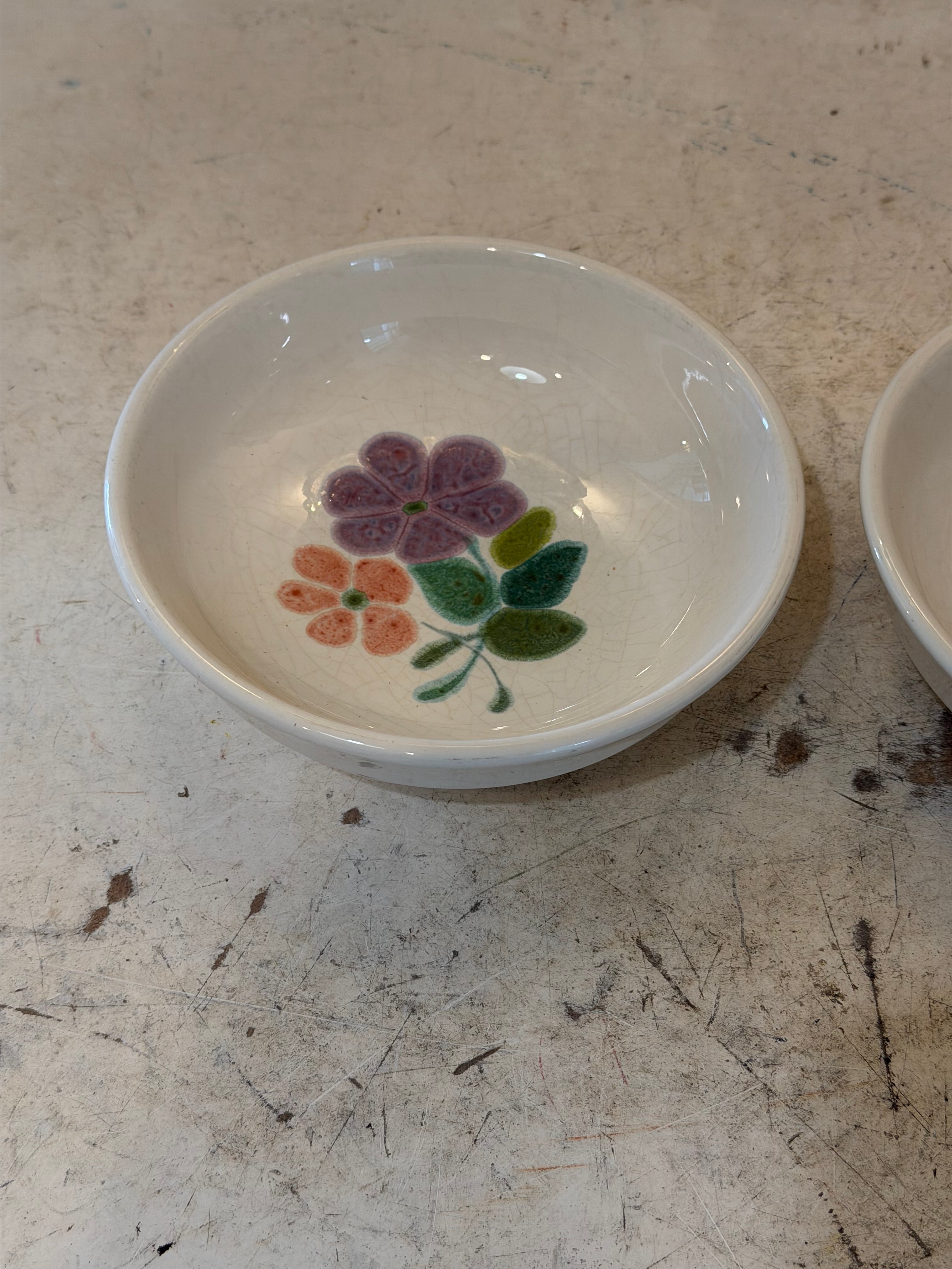 1970s Franciscan Floral Cereal Bowl - Sold Individually