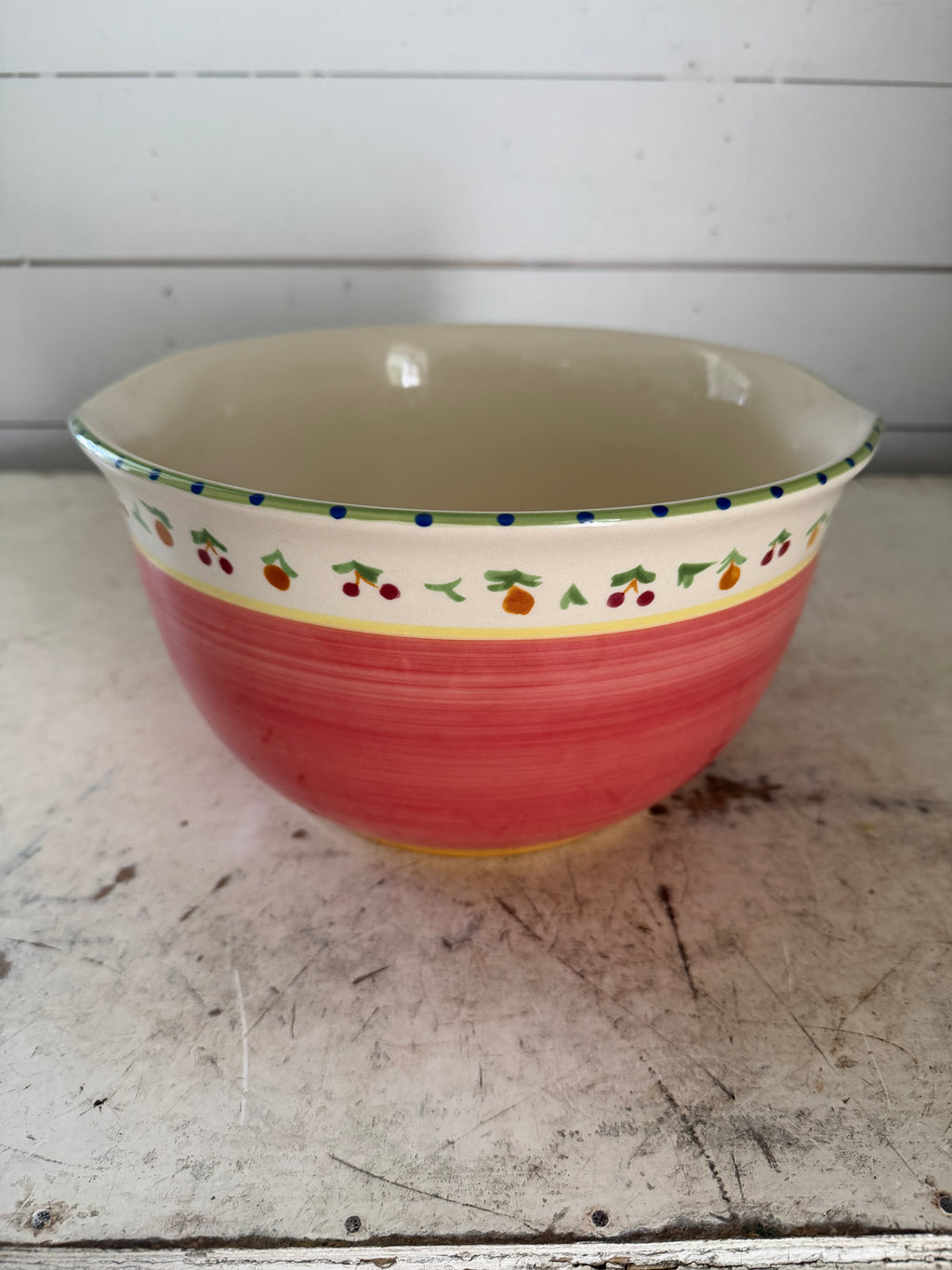 Pfaltzgraff "Secrets of Pistoulet" Large Serving or mixing bowl