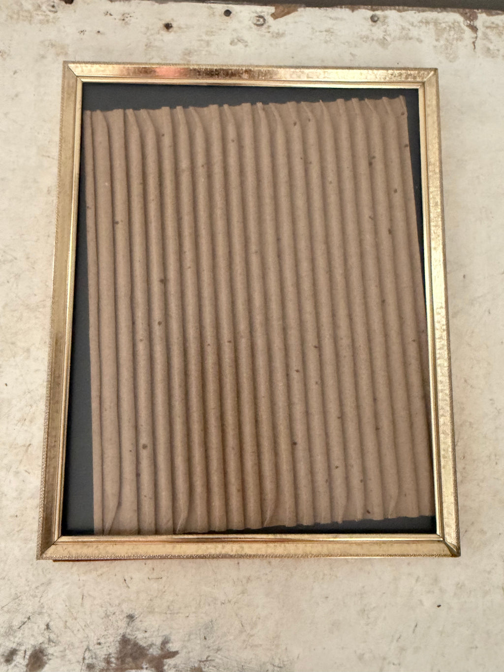 Brass frame will get art
