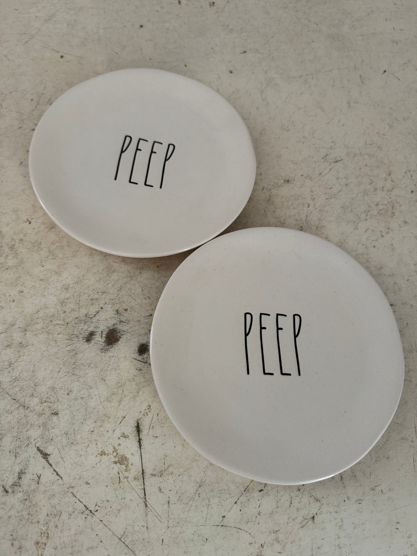 Rae Dunn Peep plate sold individually