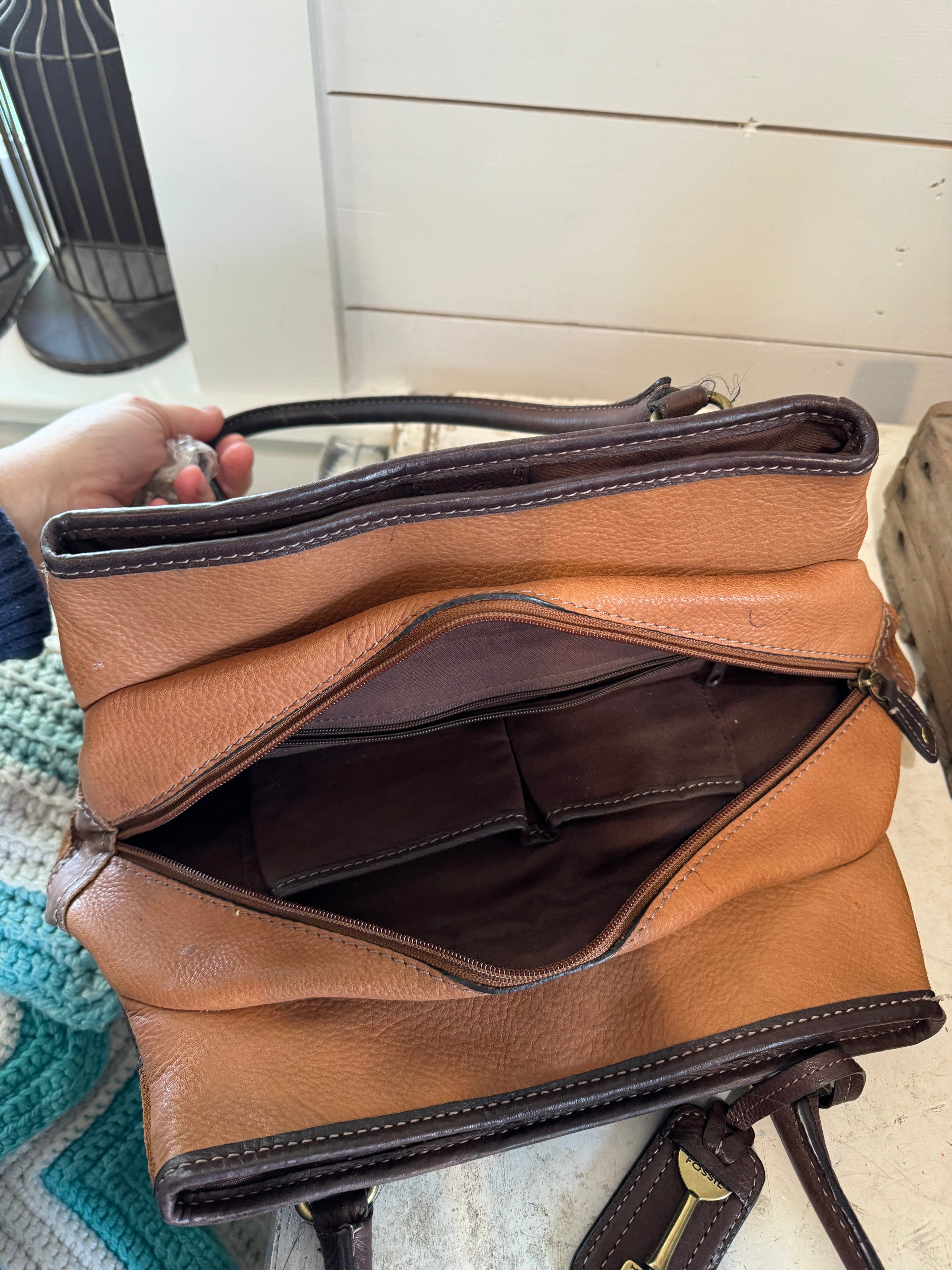 Cowhide leather hobo patchwork tote handbag & multicolor shoulder bag –  EvryPatch