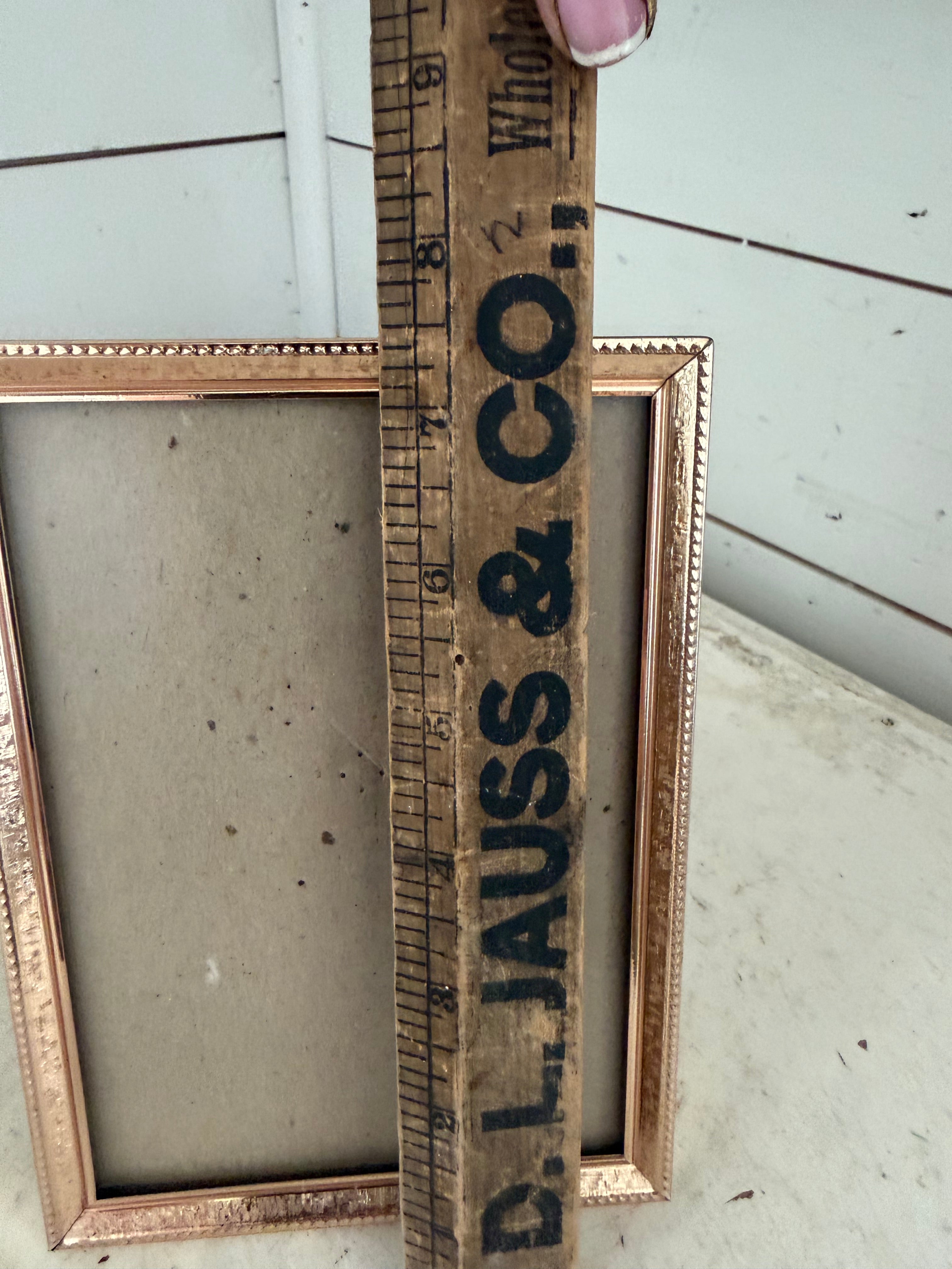 Brass frame will get art