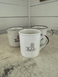 Vintage Schwans Food Company Speckled Mug Stoneware - sold individually