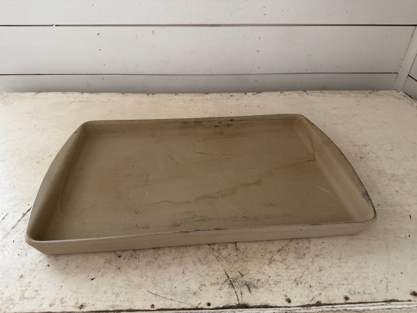 Pampered Chef Stoneware Large Bar Pan 11x17 Cookie Baking Sheet #1446