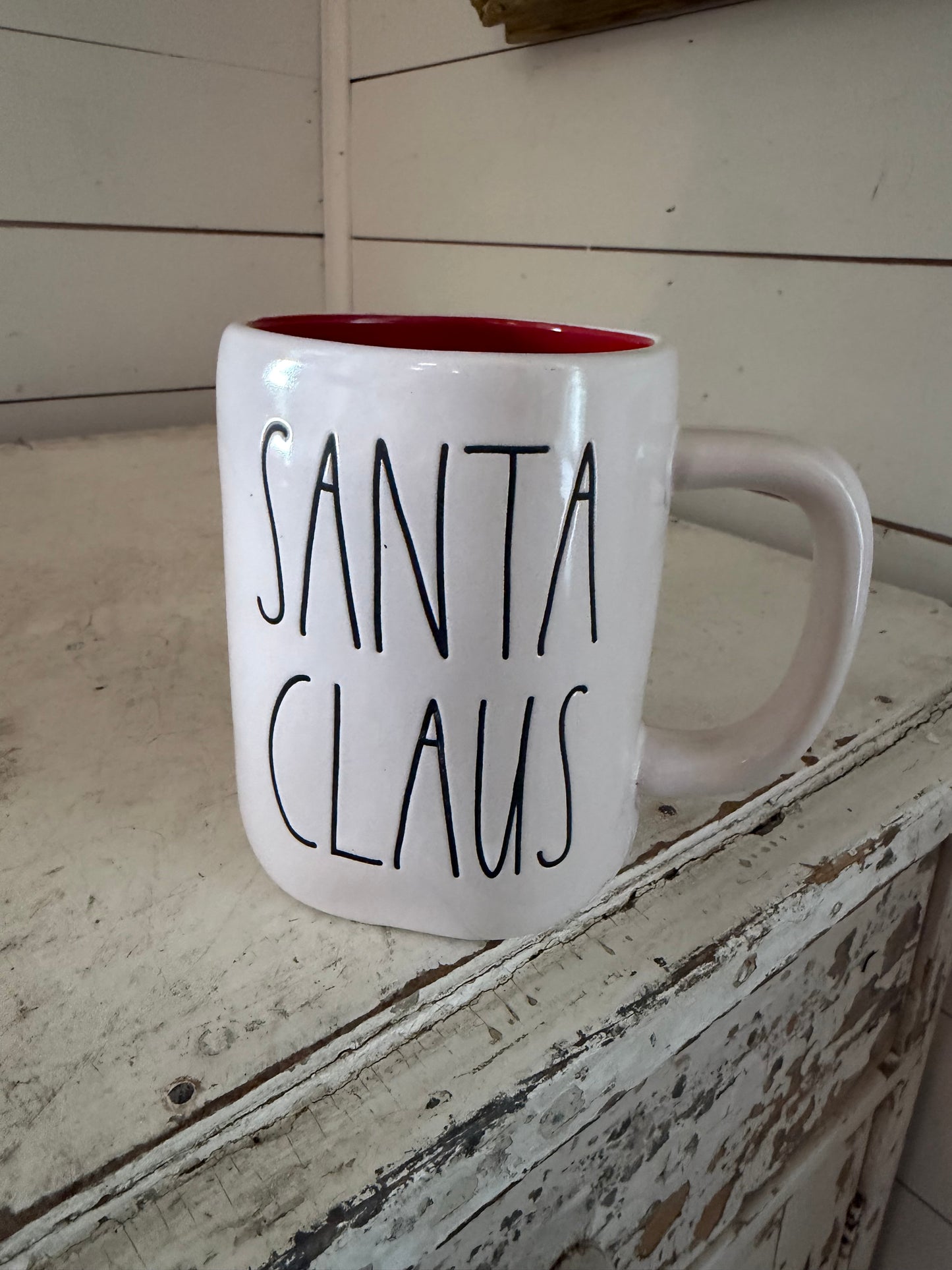 Rae Dunn Santa Claus mug