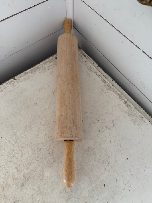 Oversize rolling pin Will get makeover