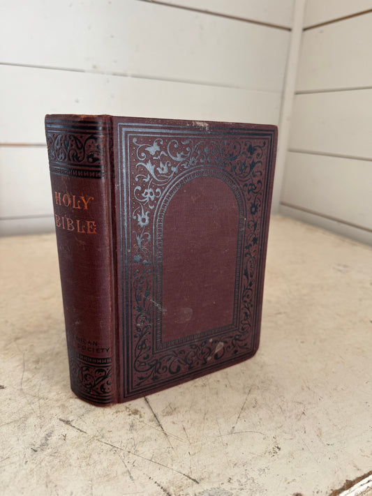 Holy Bible - antique book 1898