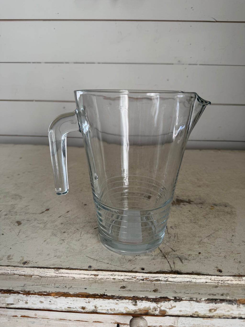 Retired IKEA Clear glass Pitcher