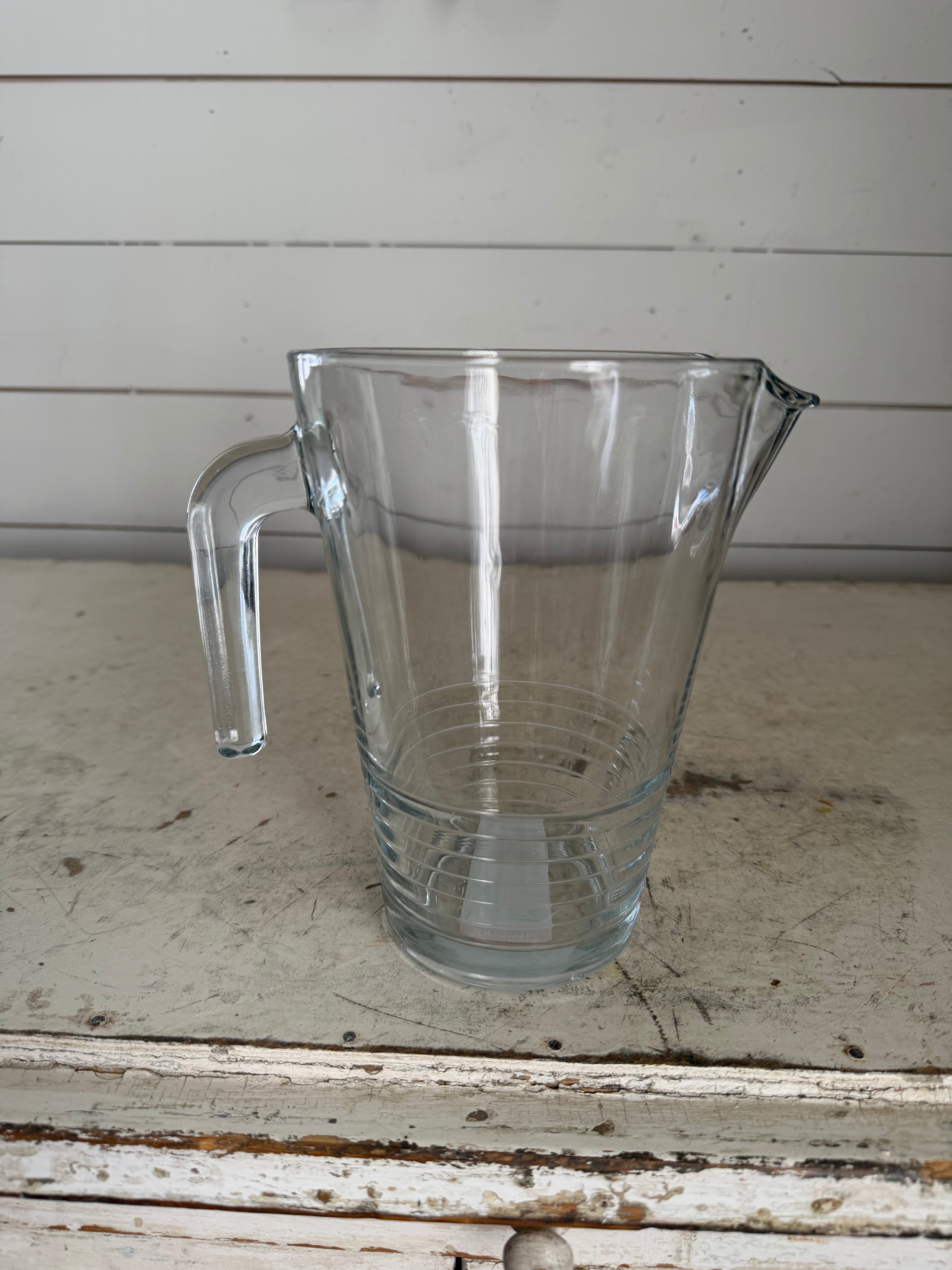 Retired IKEA Clear glass Pitcher