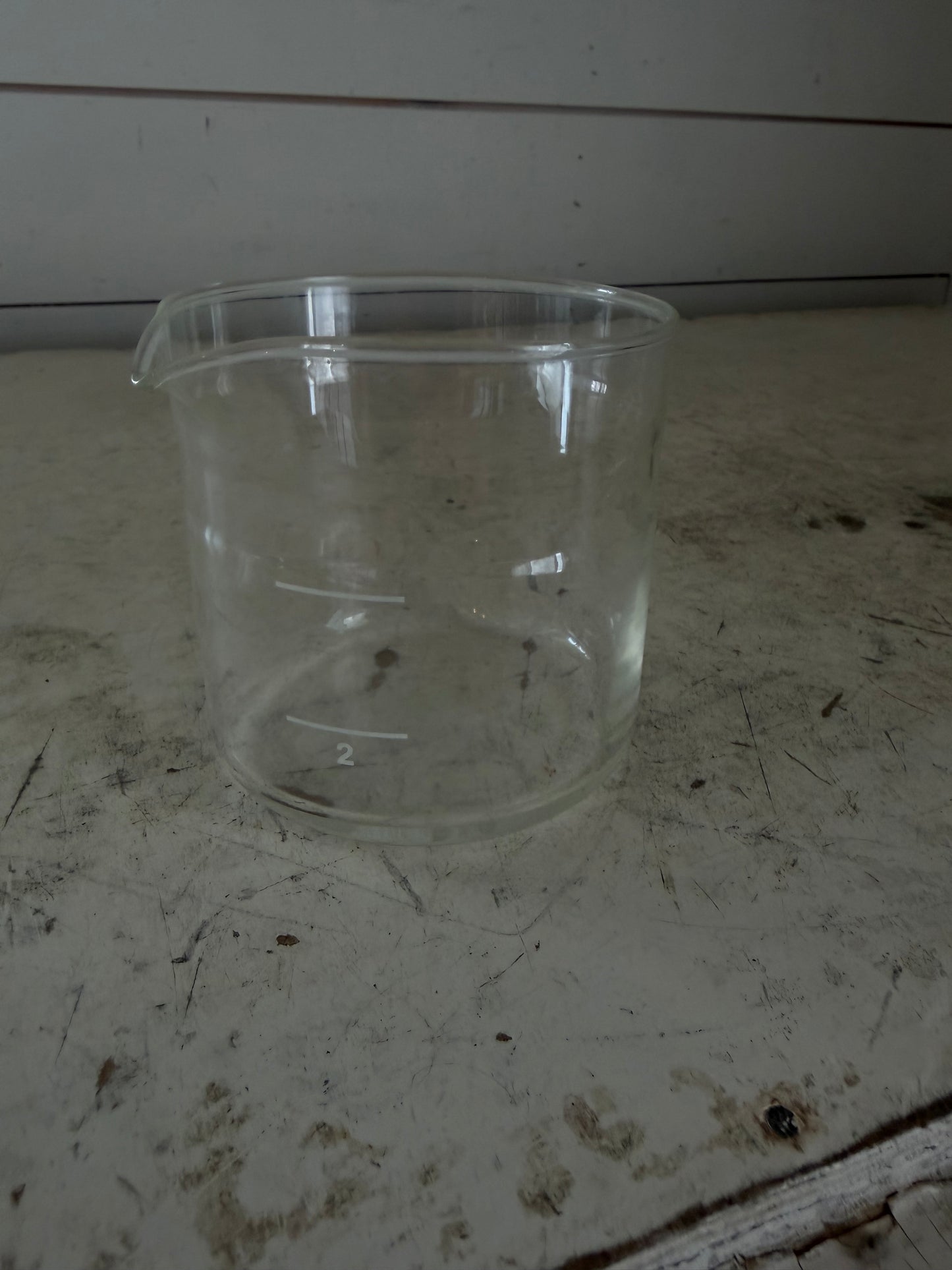 Glass beaker 4000 ml