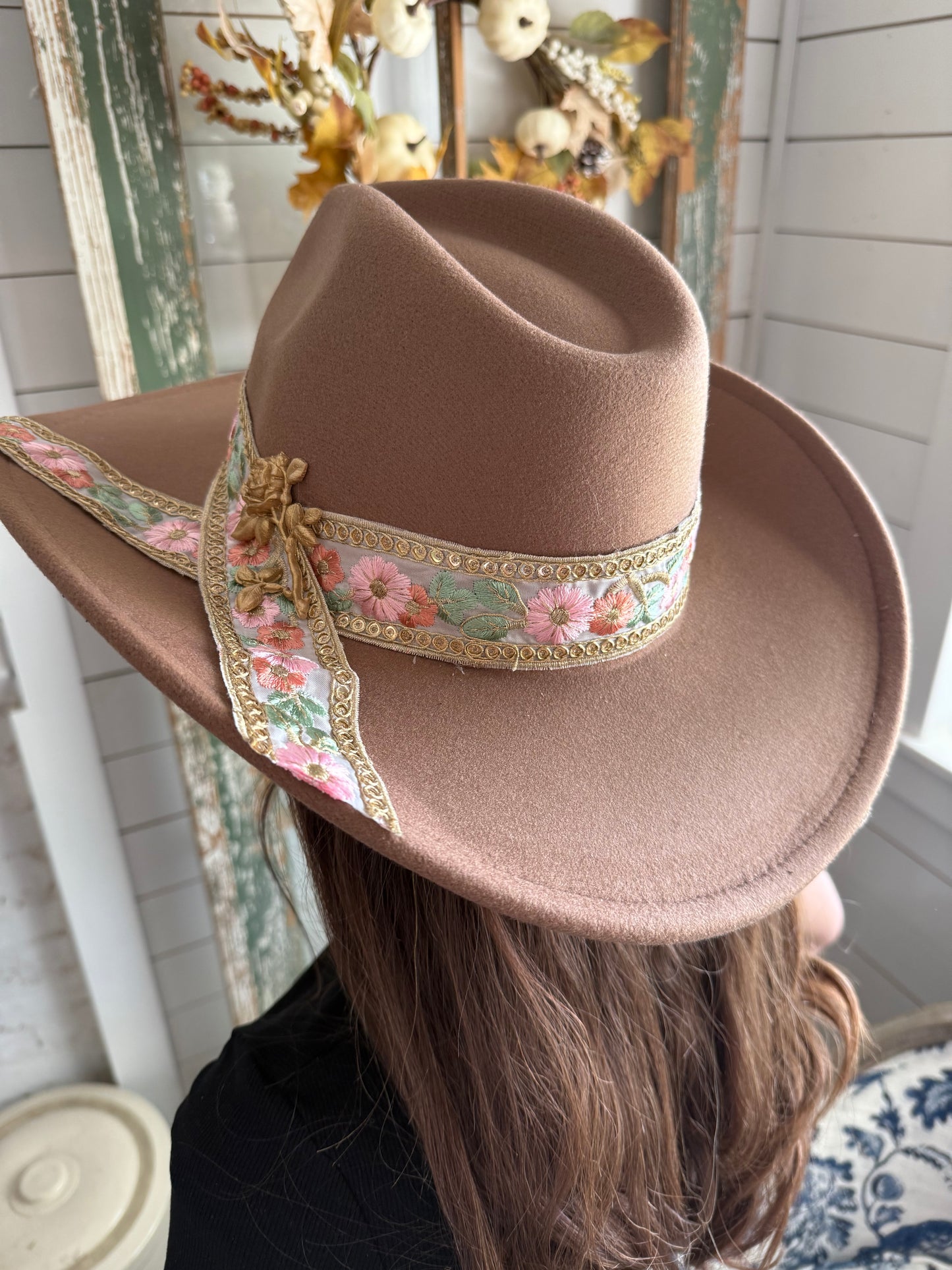 Cowgirl Hat - Custom Embelished - F
