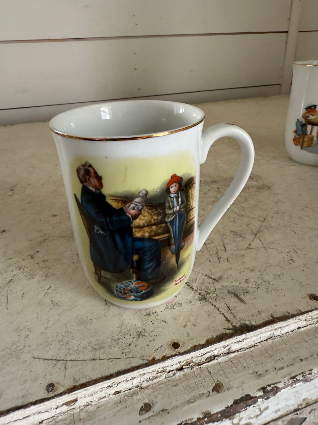 Norman Rockwell Collectible Mugs