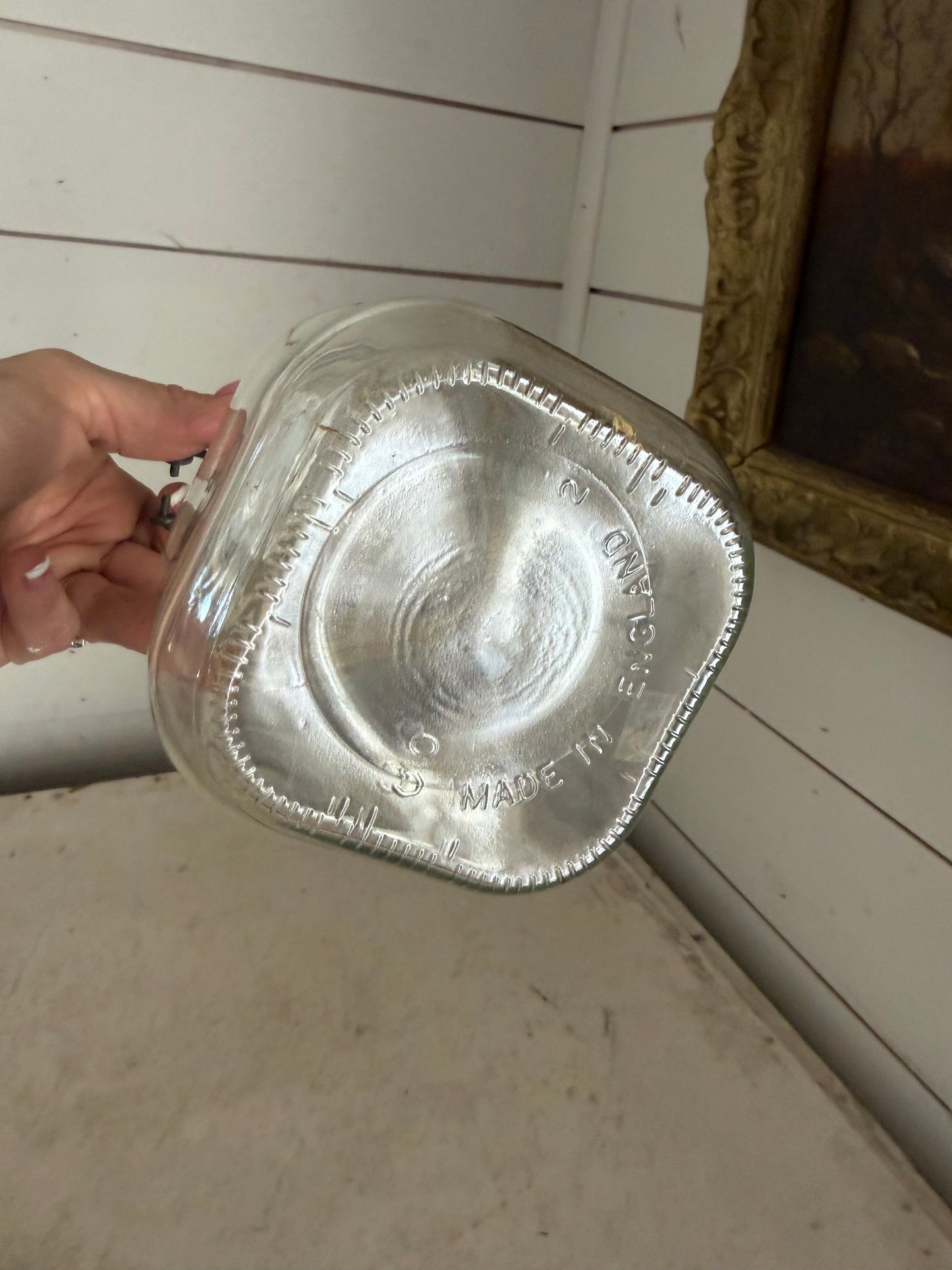 Hermetic Made in England Jar